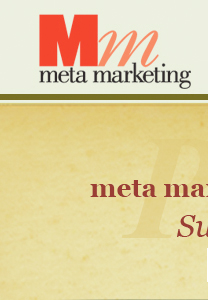 Meta Marketing design comps.